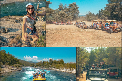 Side : Aventure en plein air : rafting, jeep et quad avec déjeunerExpérience de rafting uniquement