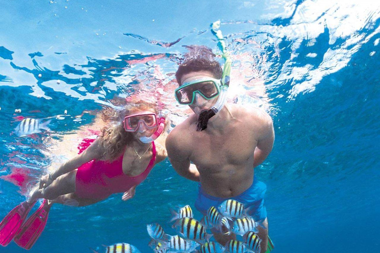 Snorkelcruise langs de kust vanuit de haven van Hersonissos