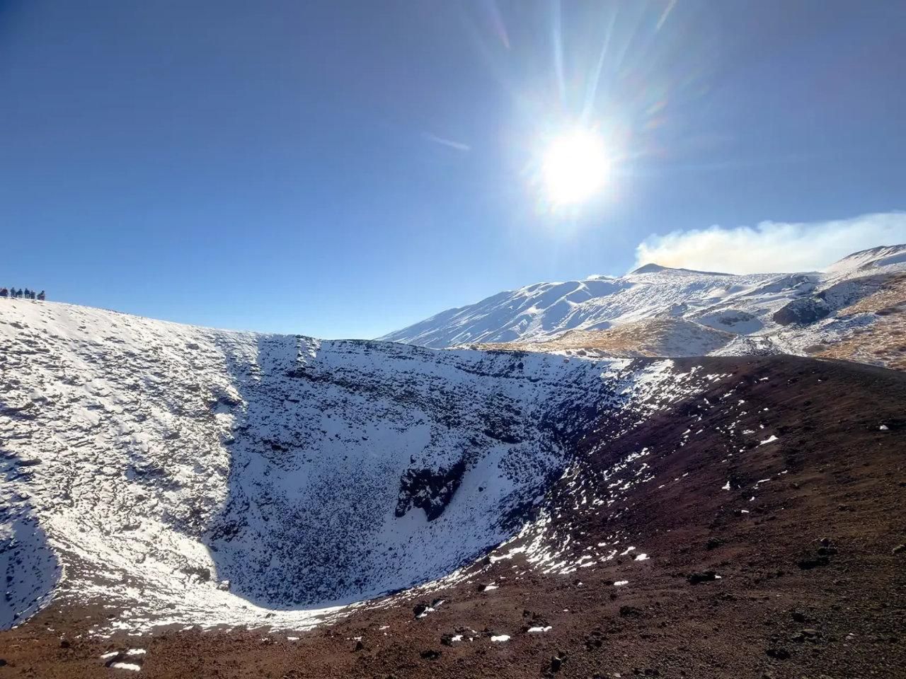 Ätna Nord: Trekking zu den Kratern und Lavaströmen von 2002