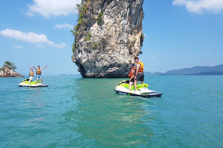 Phuket Jet Ski Tour zu den 7 Inseln inklusive Abholservice5 Stunden Jet Ski Tour