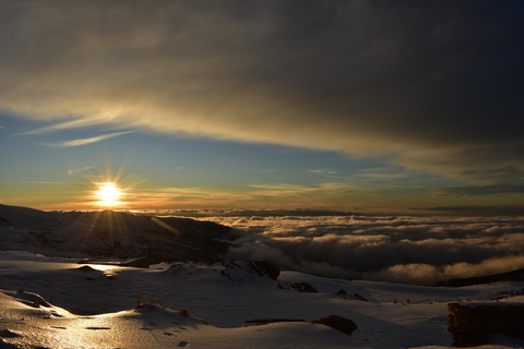 Tramonto in Sierra Nevada a 2.500 metri di altitudine