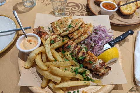 Athens at Night Enchanting Walking Tour and Dinner Delights