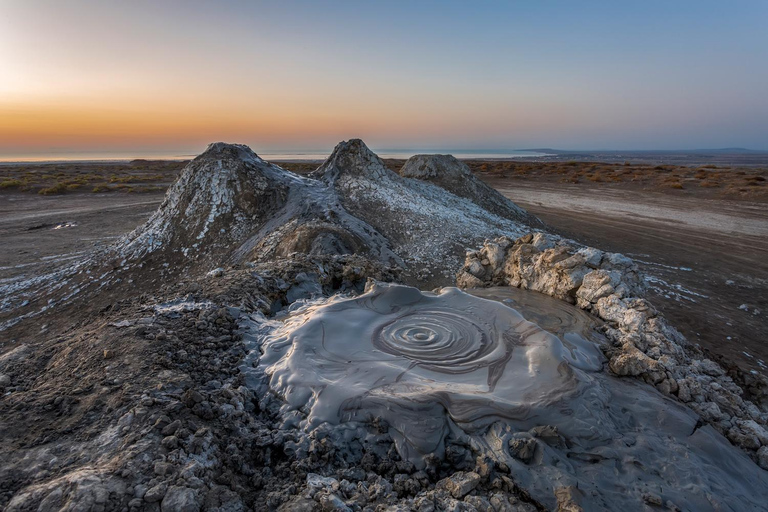 From Baku: Gobustan, Mud Volcanoes, and Oil Fields Tour