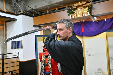 Trial slashing in Bushido with Samurai Sword real sharpnes Trial Cutting+Video shooting