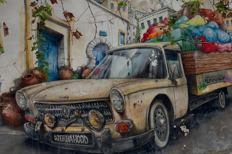 Djerba island: Pottery, jews Synagogue & Djerbahood Graffiti