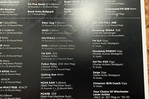 Machine Gun Shooting!