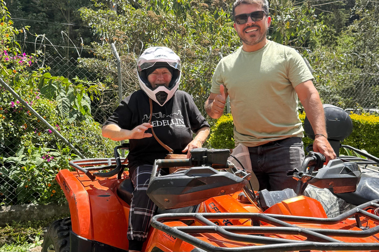 Guarne: ATV Adventure with Waterfalls, Rivers and Valley