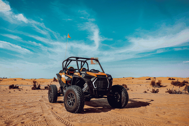 Dune Buggy-upplevelse i Abu Dhabi på morgonen