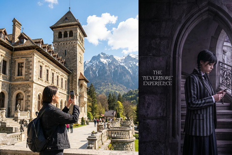 3 Castles Small Group Tour: Peles, Bran & „Wednesday” Castle Audio Guide 24 Languages