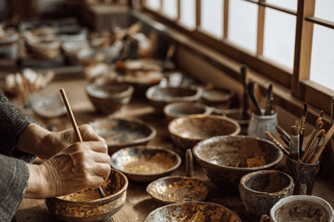 Tokio: traditionele Kintsugi-reparatieworkshop in AsakusaTokio: traditionele Kintsugi-workshop in Asakusa