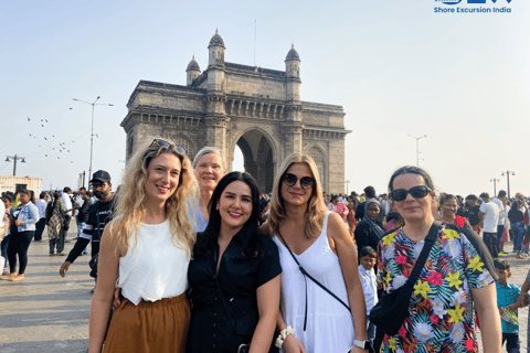 Tour per crocieristi a Mumbai Tour della città in gruppo con pranzoTour per crocieristi a Mumbai con tour della città e pranzo