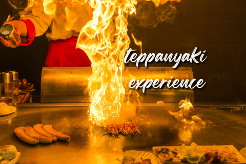 Reykjavík: Menu degustazione Teppanyaki di 7 portate con spettacolo del fuocoReykjavík: menu degustazione Teppanyaki da 7 portate con spettacolo di fuoco