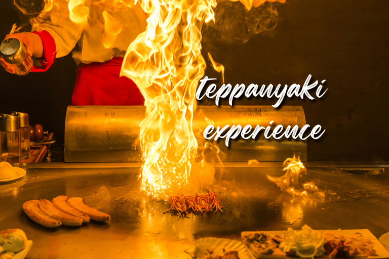 Reykjavík : Menu dégustation Teppanyaki à 7 plats avec spectacle de feu