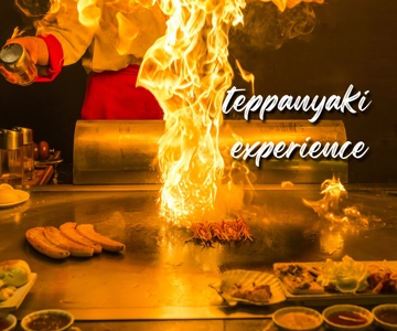 Reykjavík: 7-Course Teppanyaki Tasting Menu with Fire Show