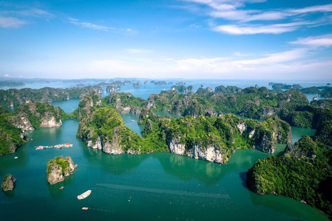 Hanoi:Halong Bay–Lan Ha Bay-Kayak,Swimming Luxury Day Cruise From Halong: Discover Halong Bay Full Day Cruise 5*