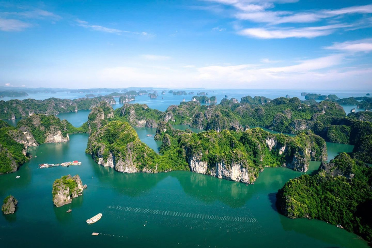 Hanoi:Halong Bay–Lan Ha Bay-Kayak,Swimming Luxury Day Cruise From Halong: Discover Halong Bay Full Day Cruise 5*