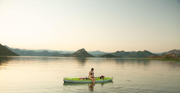 Skadar Lake: Individual Kayaking, hidden canals and swimming