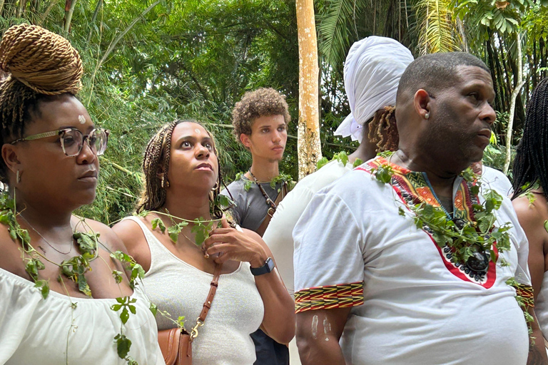 Assin Manso Ancestral Slave River Park och capecoast slott