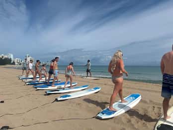 San Juan: Surfkurs mit professionellen Lehrern