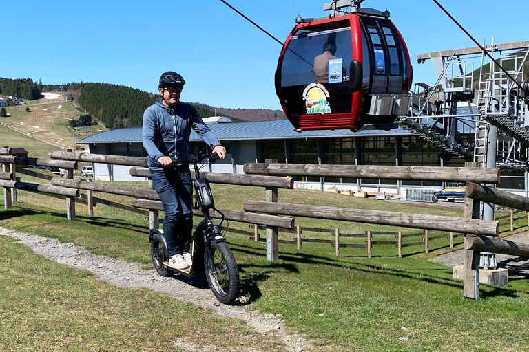 Willingen: Sauerland e-mountain scooter tour Willingen: 5-Hour Sauerland E-Mountain Scooter Tour