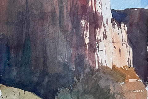 Moab: 5-Day Plein Air Watercolor Workshop with Carol Newsom