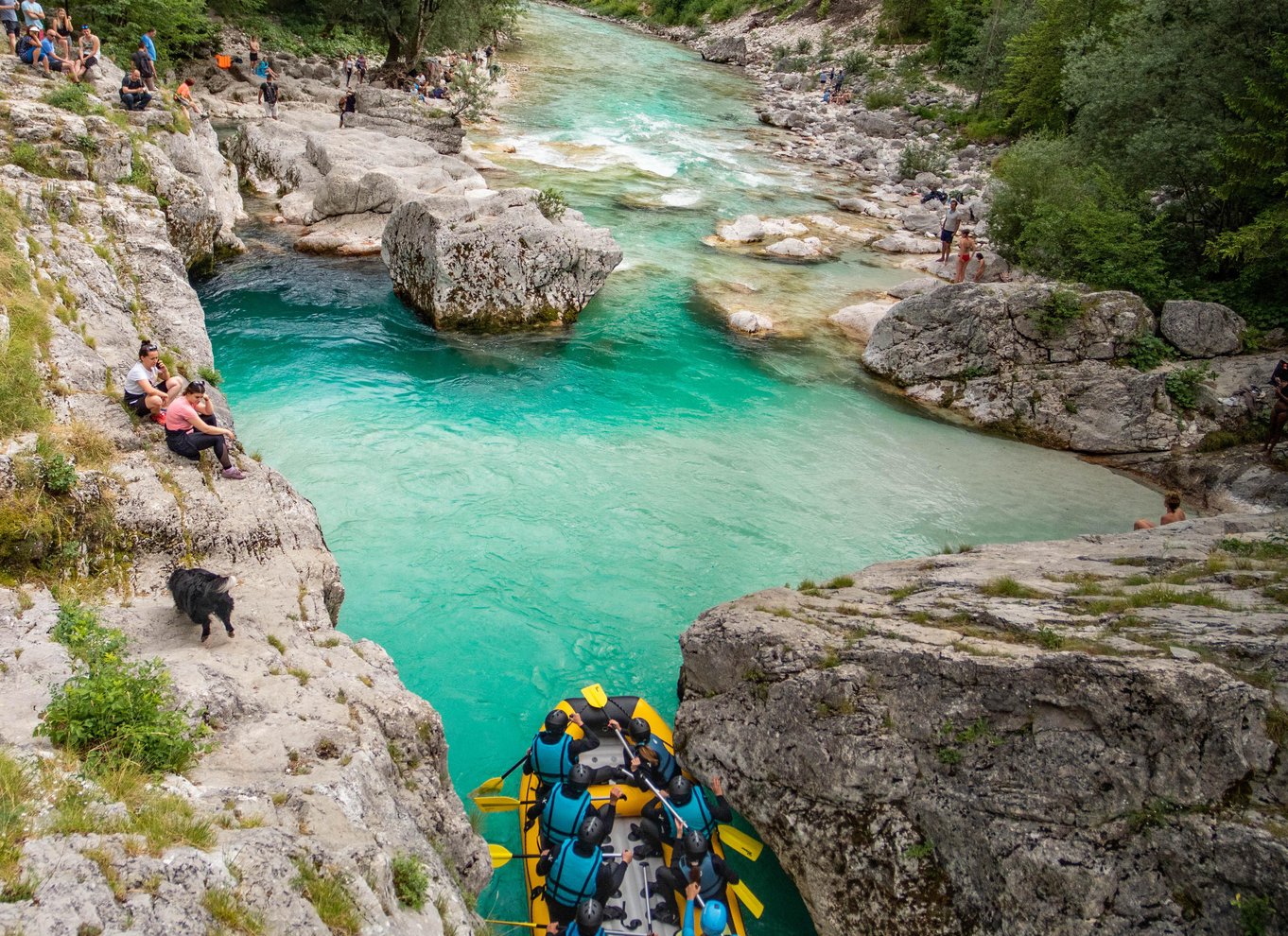 Rafting-tur i Bovec/Kobarid