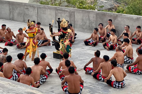 Bali: Kecak Fire Dance & Uluwatu Cliff Sunset Entry Ticket Sunset Kecak Dance Ticket Only