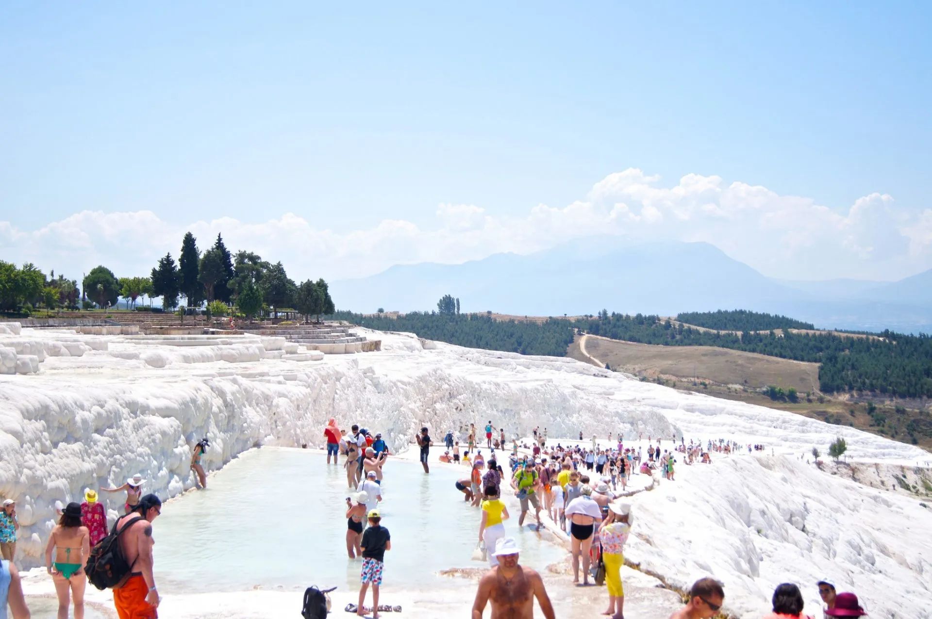 Pamukkale und Hierapolis: Geführte Tagestour ab Antalya/Side/Alanya
