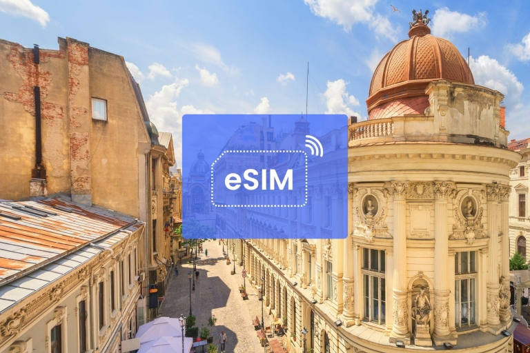 Bucarest : Roumanie/ Europe eSIM Roaming Mobile Data Plan5 GB/ 30 jours : Roumanie uniquement