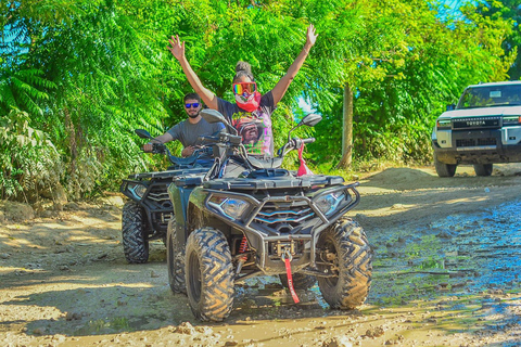 Punta Cana : Plage de Macao et aventure en quad dans la grotte de TainoQuad pour 1 personne