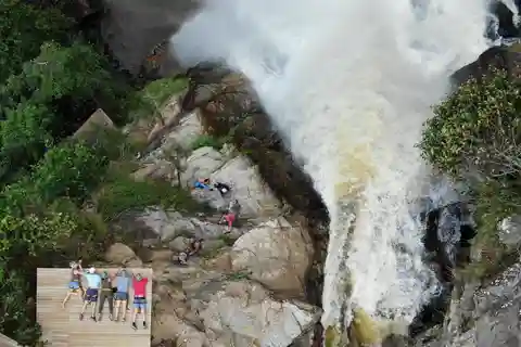From Medellin:Powerful via Ferrata & Zipline Giant Waterfall