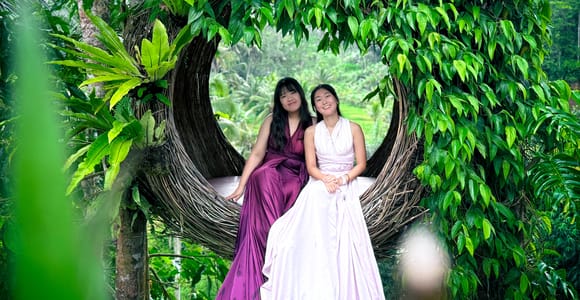 Ubud: Monkey Forest, Fairy Garden, Swing, Waterfall Tour