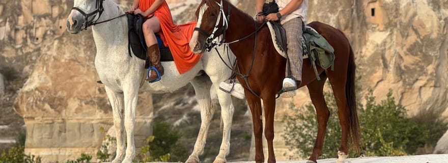 Cappadoce : randonnée équestre avec options