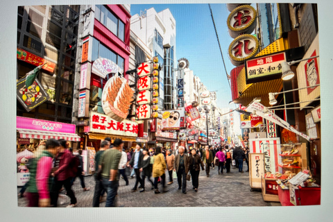 Dégustation de saké d'Osaka avec Takoyaki DIYOsaka : Expérience de cuisine Takoyaki avec Saké à Namba