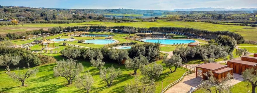 Viterbe : billet d'entrée au parc thermal de Tuscia Terme