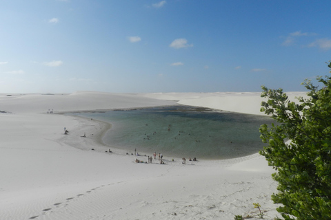 Halvdagsutflykt till Lagoa Azul i Lencois Maranhenses