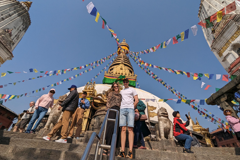 Thamel and Swayambhunath (Monkey Temple) Walking TourThamel &amp; Monkey Temple Small Group Tour