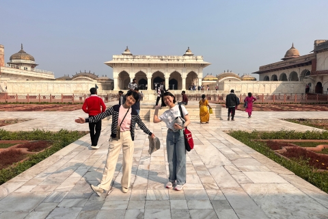 Desde Delhi: viaje privado al Taj Mahal y al fuerte de AgraExcursión de un día con entradas y almuerzo