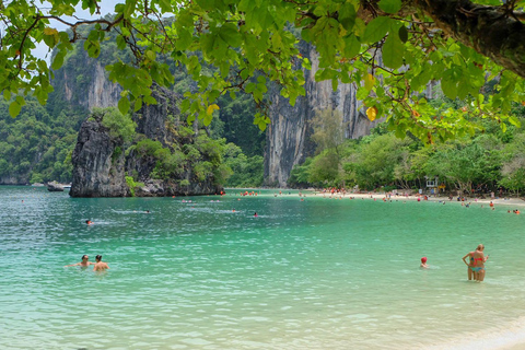 Krabi: jednodniowa wycieczka łodzią typu Longtail na wyspy Hongkong