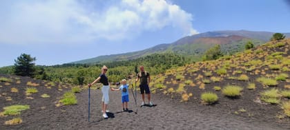 North Etna: Lateral crater and lava cave
