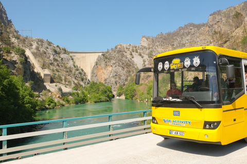 Sida: Manavgat Green Canyon och vattenfallstur med lunchSida: Manavgat Green Canyon och gamla byar Tour med lunch