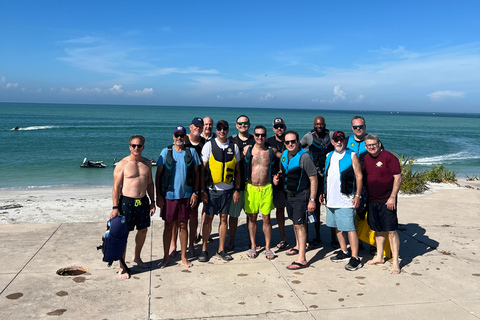 St. Pete: Guided Jet Ski Tour with Island Hopping