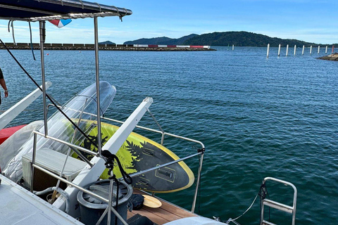 Kota Kinabalu: Catamaran Snorkel & Sailing Tour with Meal Catamaran Afternoon Session