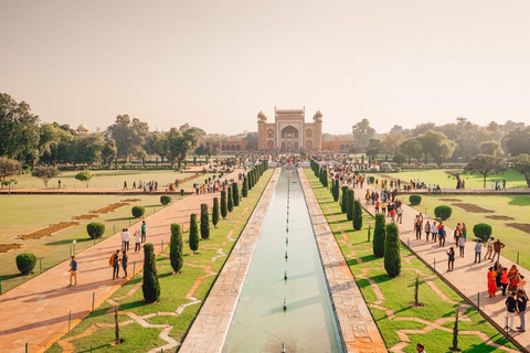 De Delhi: Tour particular de luxo de 3 dias pelo Triângulo DouradoTour particular sem hotéis