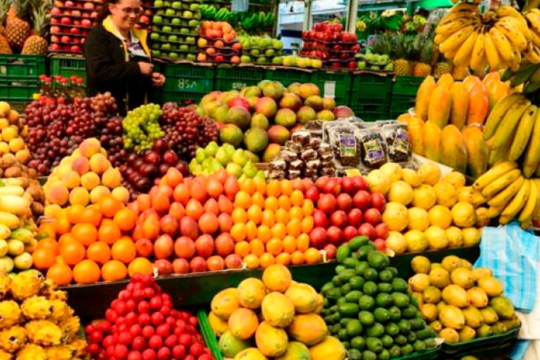 Exotisch fruit Paloquemao-markttour