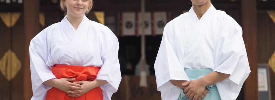 Hiroshima : L'expérience du sanctuaire Waseda Miko et Kannushi