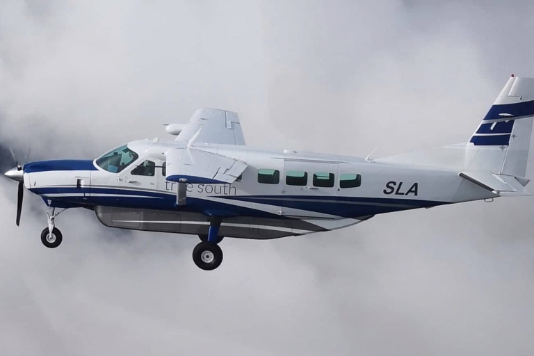 Queenstown : randonnée en hélicoptère sur le glacier Tasman avec transferts en avion
