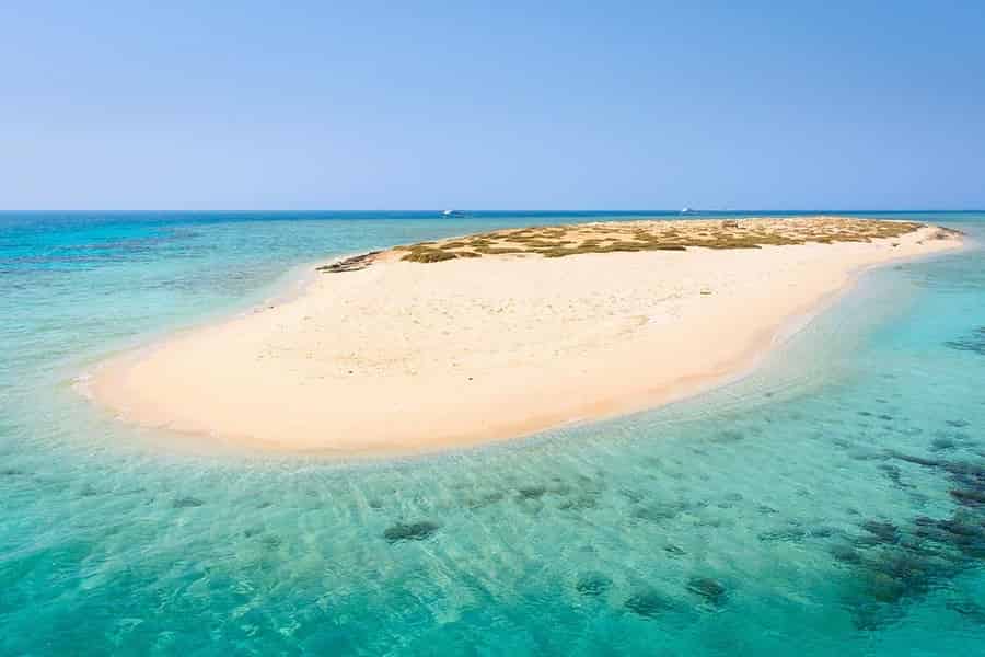 Von Sharm aus: White Island und Ras Mohamed Schnorchelausflug. Foto: GetYourGuide Von Sharm aus: White Island und Ras Mohamed Schnorchelausflug. Foto: GetYourGuide