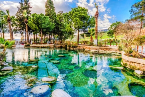 Antalya/Side/Alanya : Guided Pamukkale & Hierapolis Day Trip From Side / Alanya Tour Excluding Entry Fee of Pamukkale