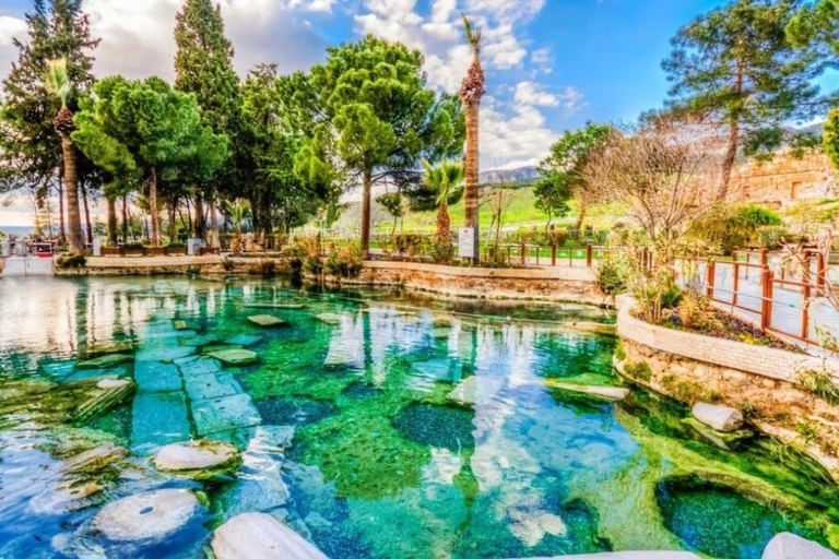 Antalya/Side/Alanya : Guided Pamukkale & Hierapolis Day Trip From Side / Alanya Tour Excluding Entry Fee of Pamukkale
